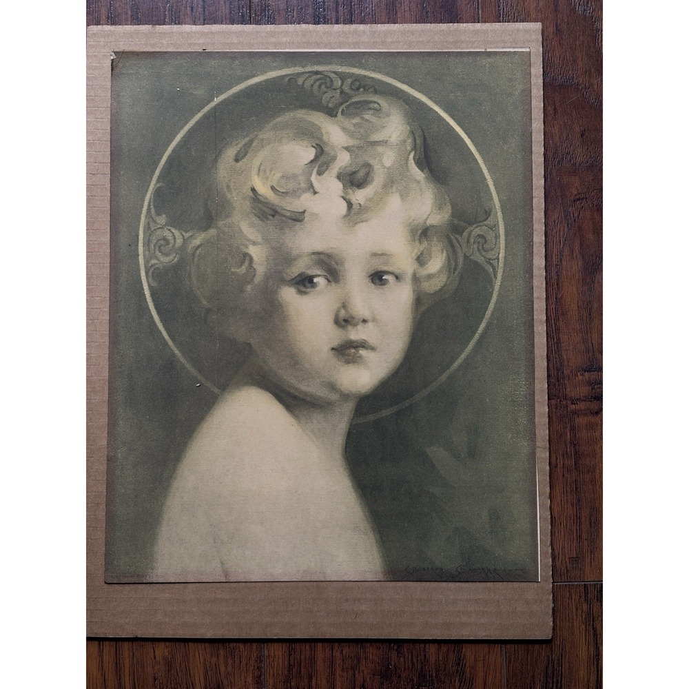 C. Bosseron Chambers‎ The Light of the World Litho Ready To Be Framed